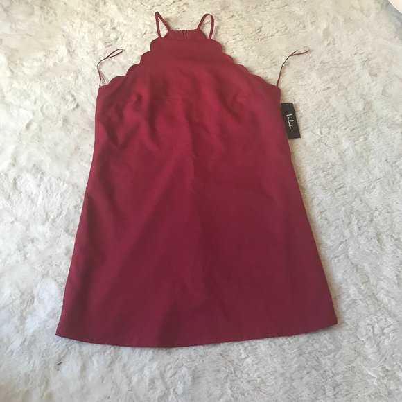 Lulus Dresses & Skirts - Lulu's Red Mini Dress